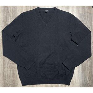 J. Crew Factory Black V-Neck Sweater